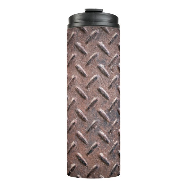 Termo Acero placas viejas de superficie no deslizante. a (Anverso)