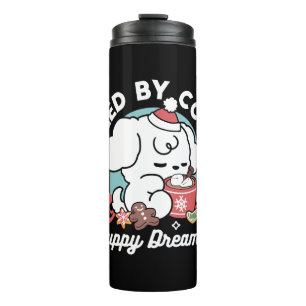 Termo Acogedores sueños de cachorro - chocolate caliente