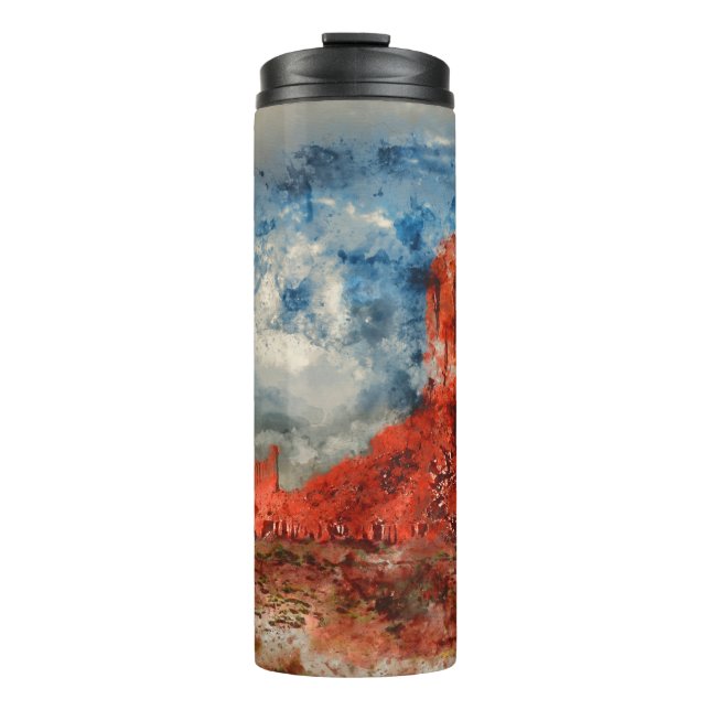 Termo Acuarela de Arizona (Anverso)