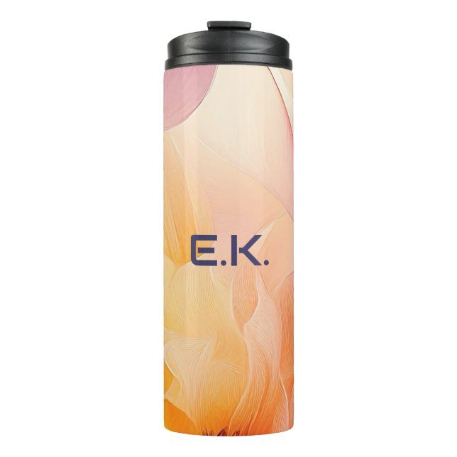 Termo Acuarela Floral Chic (Anverso)