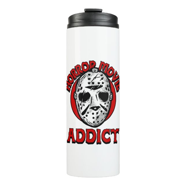 Termo Adicto a película de terror (Anverso)