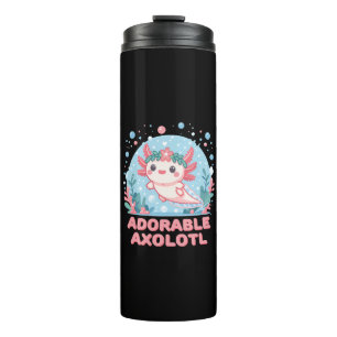 Termo Adorable Axolotl Cuteza Acuática