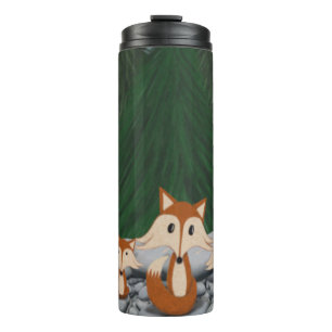 Termo Adorable familia Fox