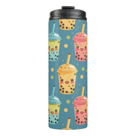 Termo Adorable Kawaii Boba Bebe Design