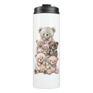 Termo Adorable Teddy Bear Stack