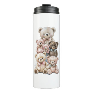 Termo Adorable Teddy Bear Stack