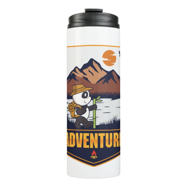 Termo Adventure tumblers panda (Anverso)