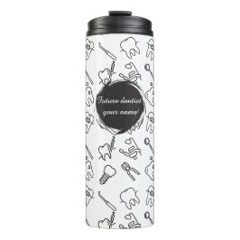 Termo Aesthetic Minimalist Dental Icons Pattern Thermal