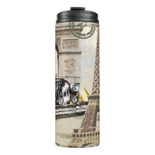 Termo Afiche de la época de París.