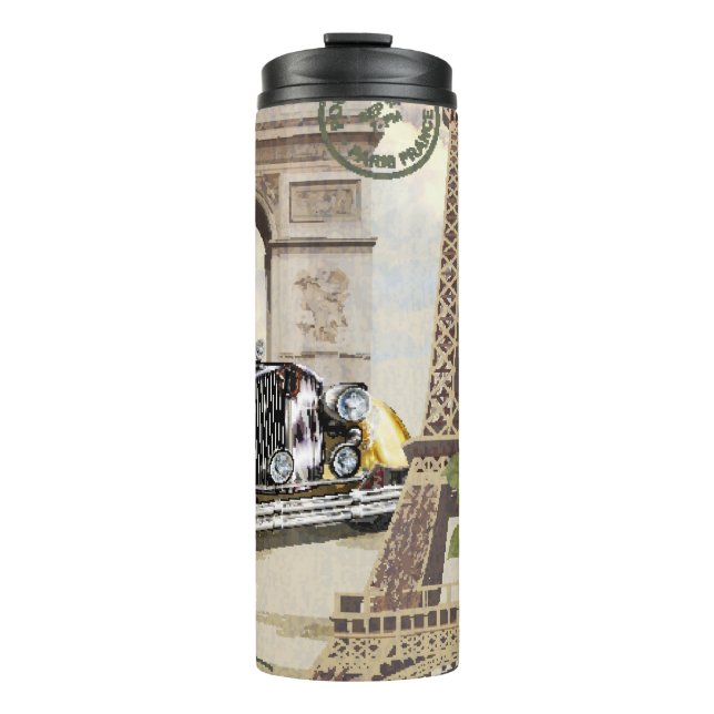 Termo Afiche de la época de París. (Anverso)