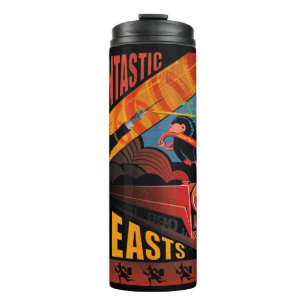 Termo Afiche de venado de las bestias fantásticas de Ja