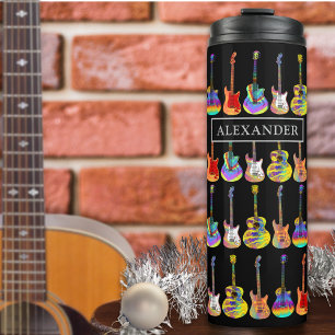 Termo Aficionados de la Música Personalizada Navidad Gui