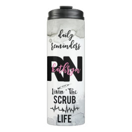 Termo Afirmación de RN de enfermera registrada por perso