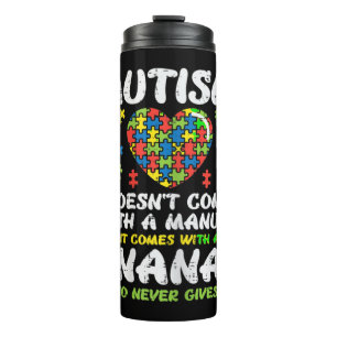 Termo Agarra este tierno autismo no viene con Nana manua
