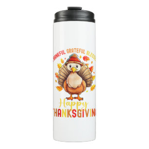 Termo Agradecimiento agradecido al feliz Día de Acción d