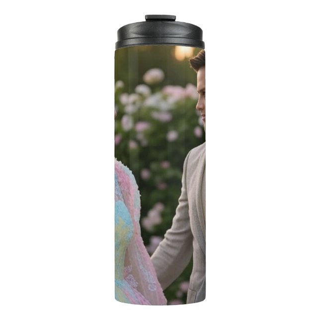 Termo Agregar foto de boda personalizada (Anverso)