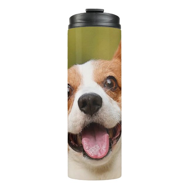 Termo Agregar foto de perro personalizada y personalizad (Anverso)