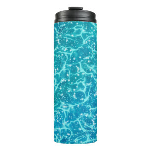 Termo Agua de mar azul con paracaídas