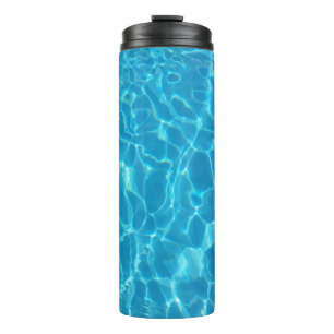 Termo Agua de Piscina Azul Celeste Cristalina
