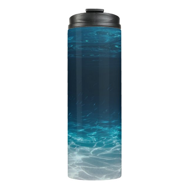 Termo Agua del mar oceánico bajo el mar (Anverso)