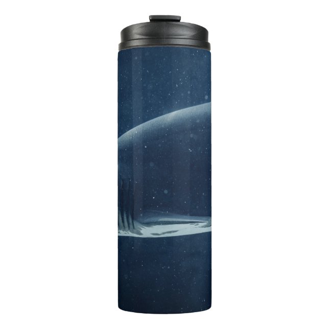 TERMO AGUA SUBMARINA NEGRA Y BLANCA (Anverso)