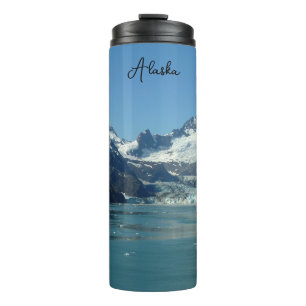 Termo Aguas de Alaska alimentadas por el glaciar