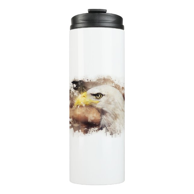 Termo Águila calva americana (Anverso)