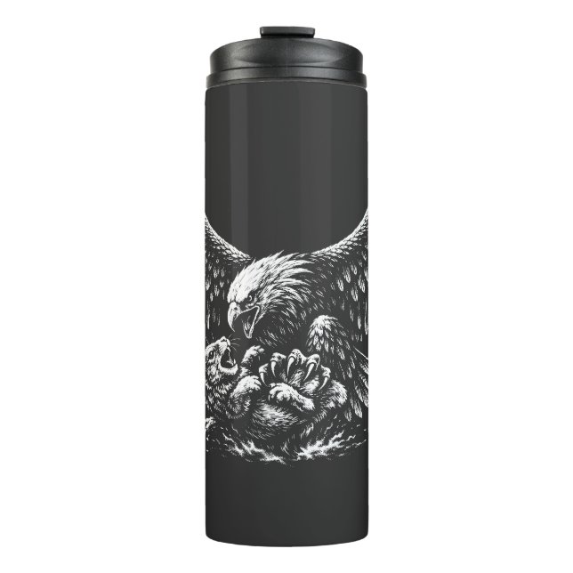 Termo Águila de Cenizas by BurnsInHell (Anverso)
