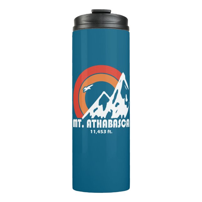 Termo Águila del sol del monte Athabasca (Anverso)