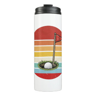 Termo Agujero de pelota de golf vintage