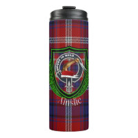 Ainslie Scottish Clan Tartan & Escudo