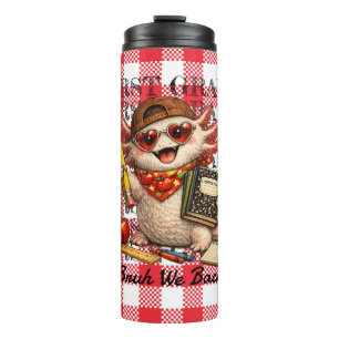 Termo Ajolote Genial Taza de Viaje de Primer Grado Fuuny