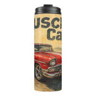 Termo Ajuste del Tumbler del Auto Muscular Clásico