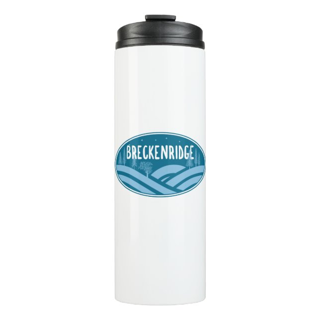 Termo Al aire libre de Breckenridge Colorado (Anverso)