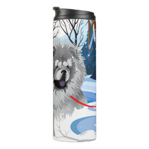 Termo AL OTRO LADO DEL RÍO Taza térmica Blue Chow