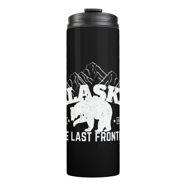 Termo Alaska, el último oso polar fronterizo (Anverso)