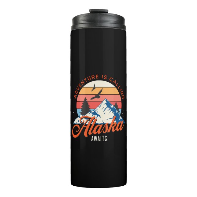 Termo ¡Alaska espera! (Anverso)