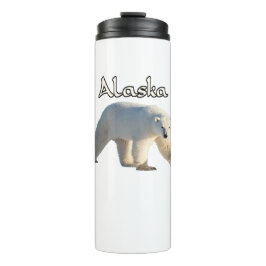 Termo Alaska Wildlife Polar Bear Thermol Tumbler