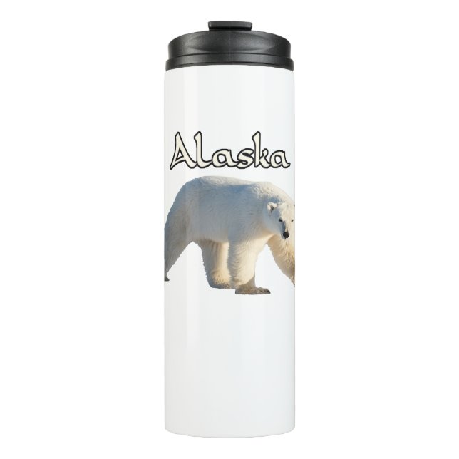 Termo Alaska Wildlife Polar Bear Thermol Tumbler (Anverso)