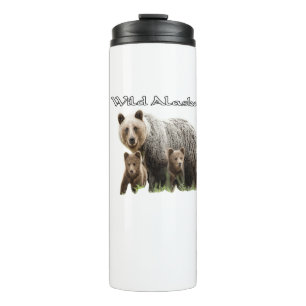 Termo Alaska Wildlife Polar Bear Thermol Tumbler