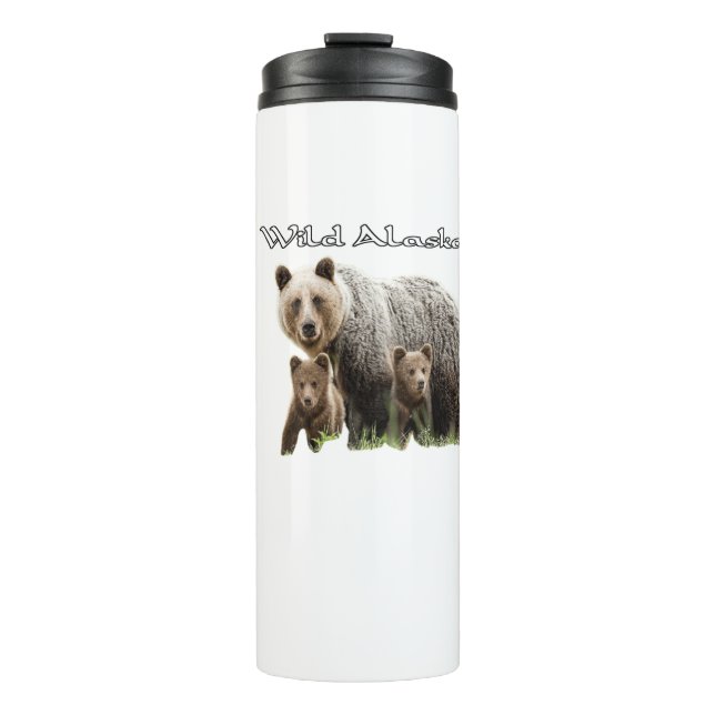 Termo Alaska Wildlife Polar Bear Thermol Tumbler (Anverso)