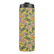 Alegre floral kaleidoscopo