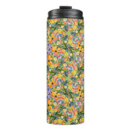 Termo Alegre floral kaleidoscopo