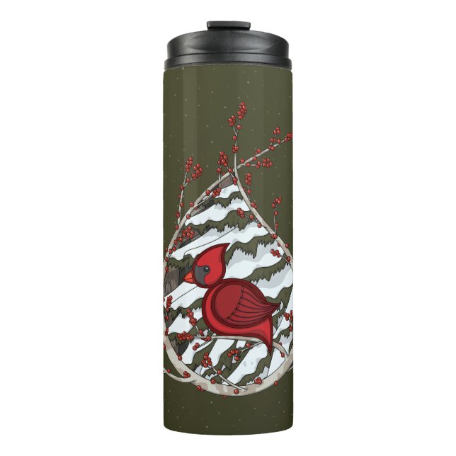 Termo Alejandro el Tumbler térmico cardinal (Anverso)