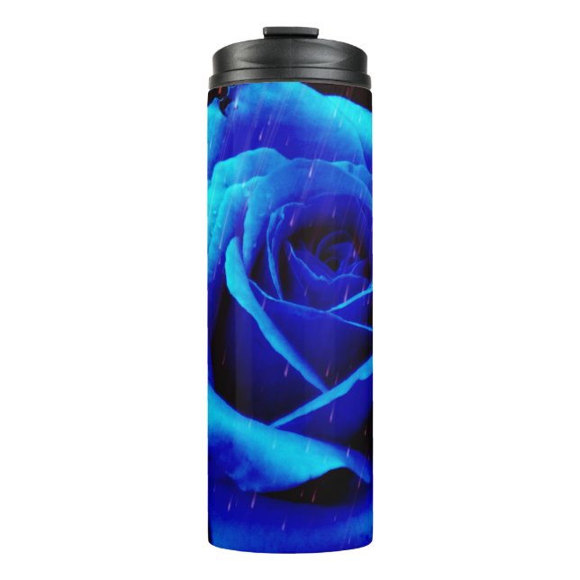 Termo Alfombrillas de auto de Rosas azules de Sapphire (Anverso)