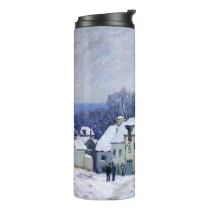 Termo Alfred Sisley - Place Chenil en Marly, efecto de n