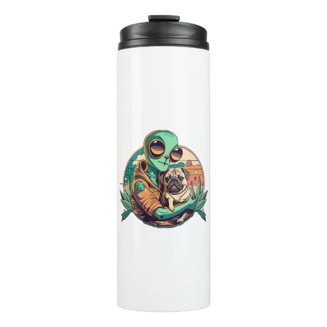 Termo Alienígena y Pug (Anverso)