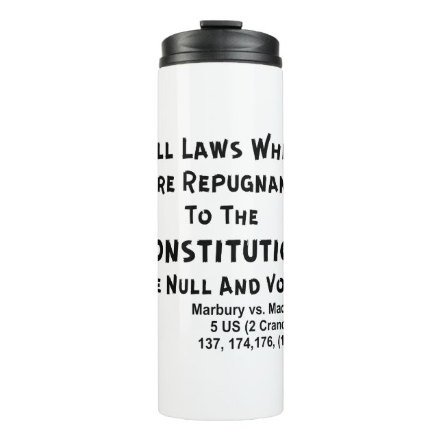Termo “All Laws Which Are Repugnant To The Constitution (Anverso)