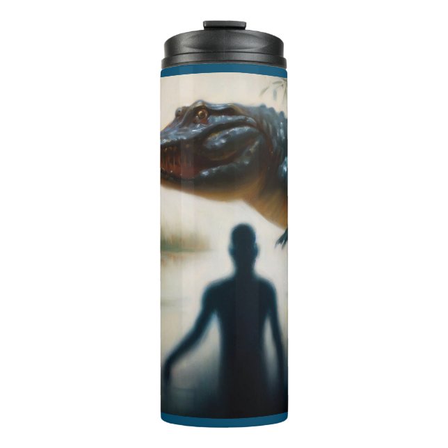 Termo Alligador de animales espirituales 2 (Anverso)