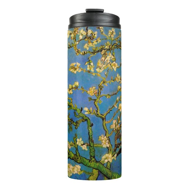 Termo Almendro en flor de Vincent van Gogh (Anverso)